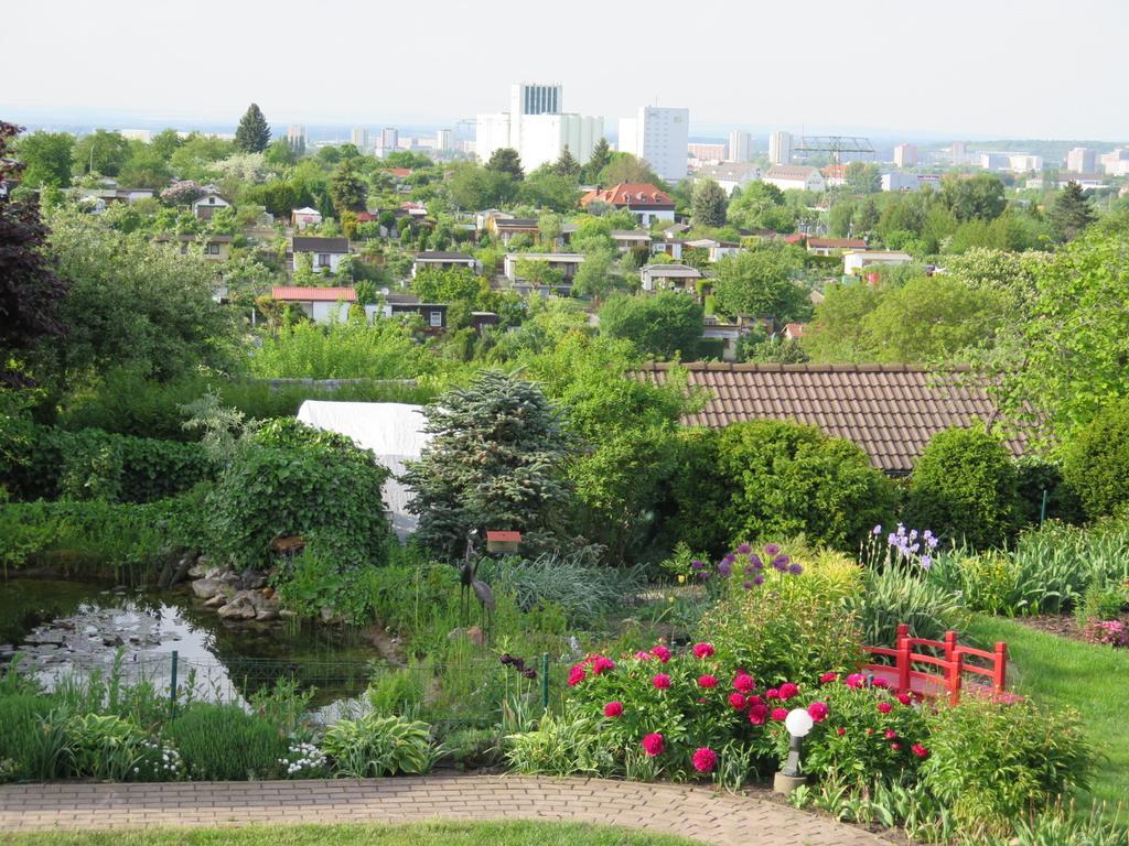 Hotel Erfurtblick Esterno foto